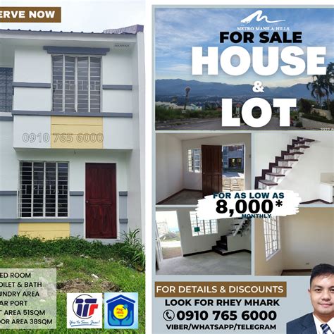 Bedroom Townhouse For Sale In Rodriguez Montalban Rizal House And