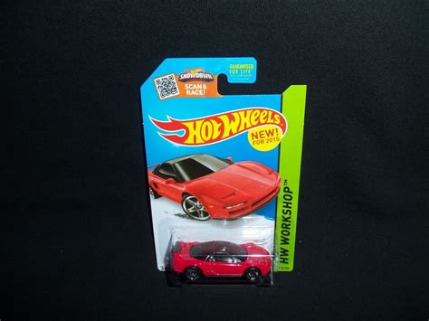 Hot Wheels Acura NSX Red New For HW Workshop Garage
