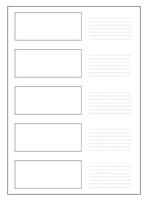 Free Printable Powerpoint Storyboard Template Storyboard Templates