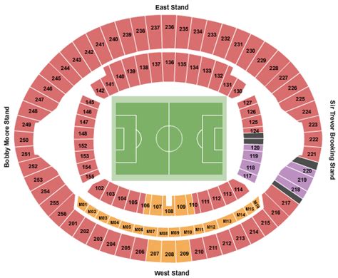 London Stadium At Queen Elizabeth Olympic Park Seating Chart Seat Map