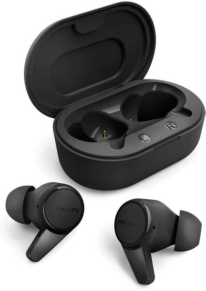 Philips Tat Noir Couteurs True Wireless Sur Son Vid O