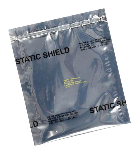 12928 Desco Antistatic Bag Statshield 81705 Series Shielding