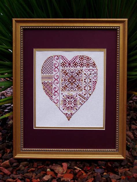 Cross Stitch Instant Download Pattern Deepest Love Counted Embroidery