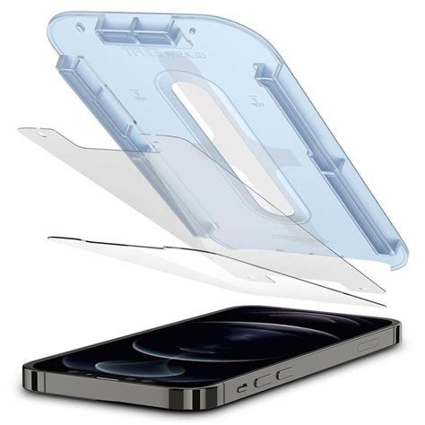 Spigen Iphone Pro Sk Rmskydd I H Rdat Glas Glas Tr Ez Fit Pack