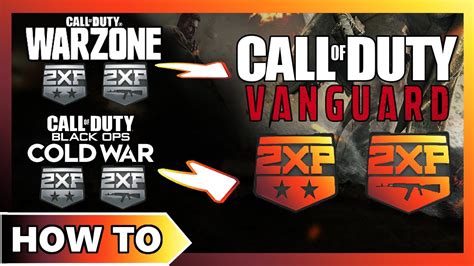 How To Use Warzone Or Black Ops Cold War Double Xp Tokens In Call Of Duty Vanguard With