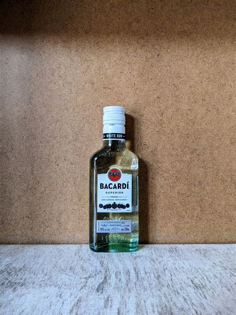 Bacardi White Rum Superior 200mL– Vinyl Wine