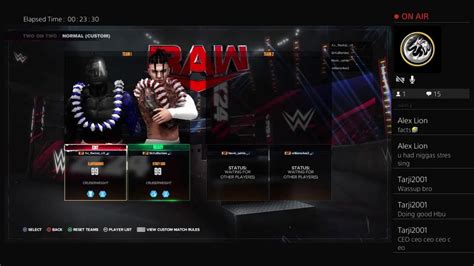 Wwe K Online Tag Team Matches Youtube