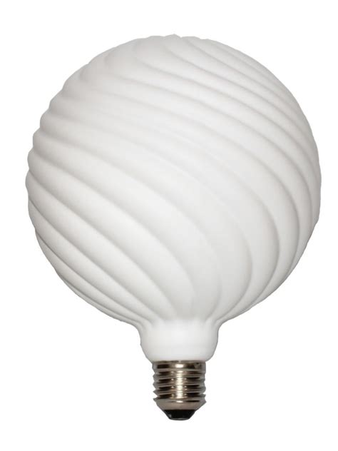 Ampoule D Corative E Led Forme Globe Blanc W Lm K