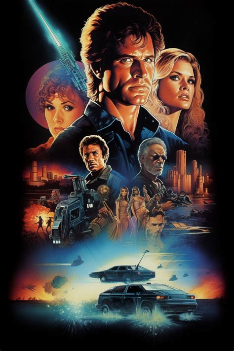 80s Action Sci-fi Movie Poster by JoakimCh on DeviantArt