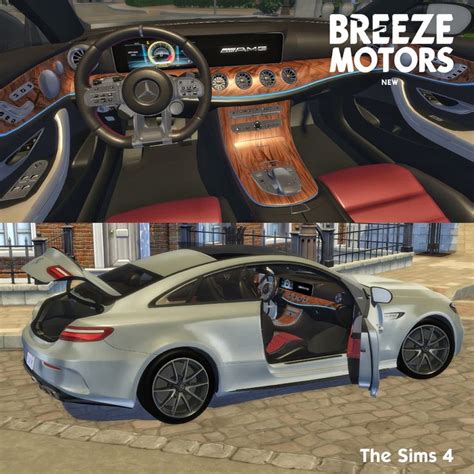 2020 Mercedes Benz E63 AMG Coupe All Inclusive Sims4Cars