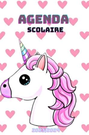 Amazon It Agenda Scolaire Licorne Planificateur Semainier