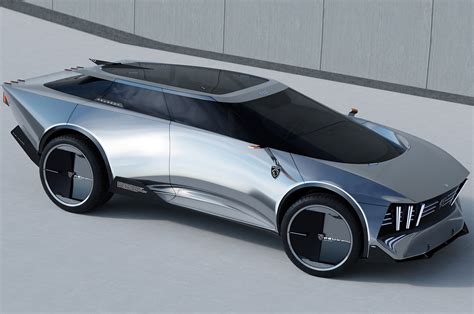 This Hydrogen Propelled Peugeot Concept Is An Ultra Edgy Luxury Coupe Of The Future Yanko Design