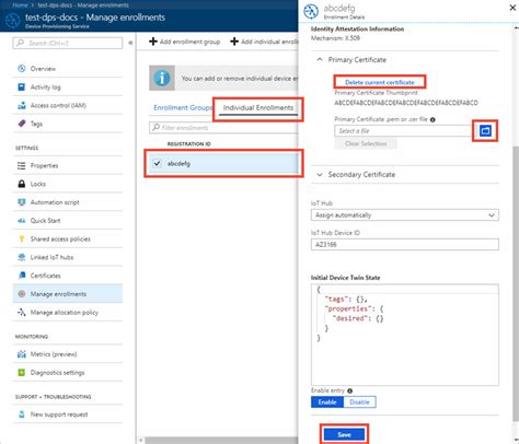 Dps의 X 509 인증서 롤 Azure Iot Hub Device Provisioning Service Microsoft Learn