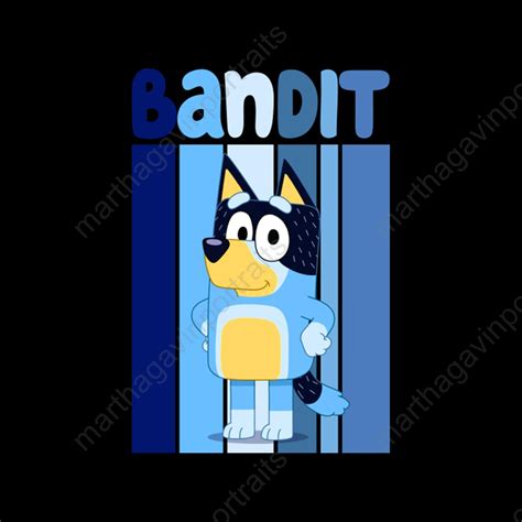 Bandit Heeler Bluey Png, Bluey Dad PNG - Etsy