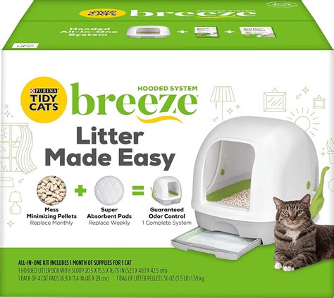 Purina Tidy Cats Katzentoilette Breeze Hooded System Starter Kit