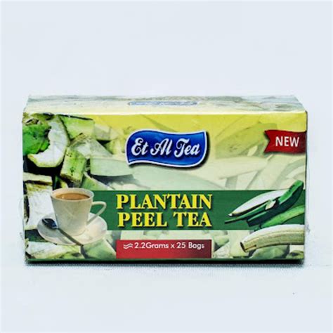 Natural Plantain Peel Tea / 25 tea bags in a pack - Etal Farms