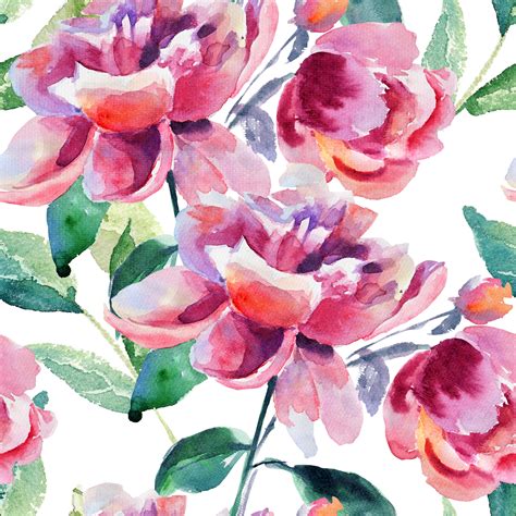 watercolor wallpaper flowers 4