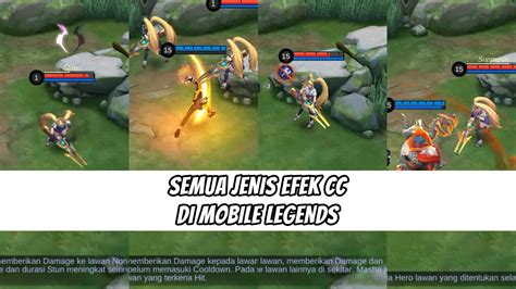 Semua Jenis Efek CC Crowd Control Di Mobile Legends Gamedaim