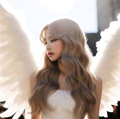 Jennie As An Angel Blackpink Fashion Blackpink Jennie Model