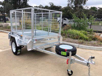 Single Axle Trailer 750kg Archives Top Galvanised Trailer PTY LTD