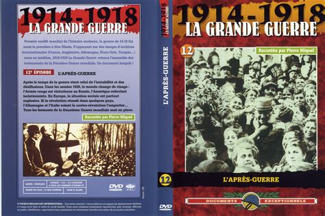 Jaquette Dvd De La Grande Guerre 1914 1918 Vol 12 Cinéma Passion