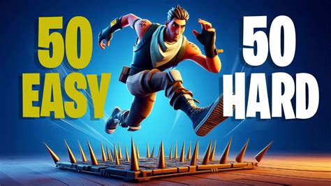 CRAZY 50 EASY 50 HARD 5907 2157 7119 Par Nmg Fortnite