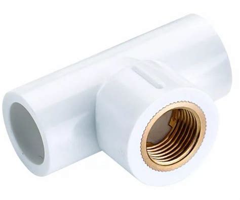 FITCOM UPVC BRASS TEE UPVC BRASS FITTING UPVC PIPE AND FITTING