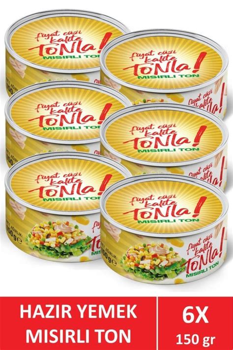 Dardanel Kalite Tonla Mısırlı Ton Balığı 150 gr X 6 Adet Fiyatı