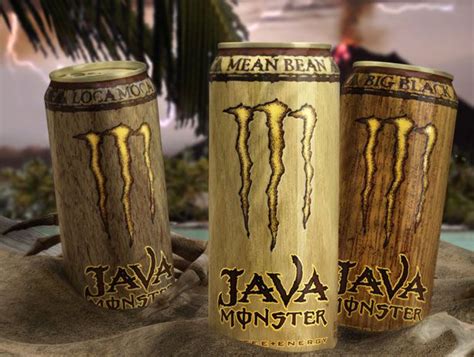 Monster Energy Java Monster Coffee Energy Packaging Design Cool