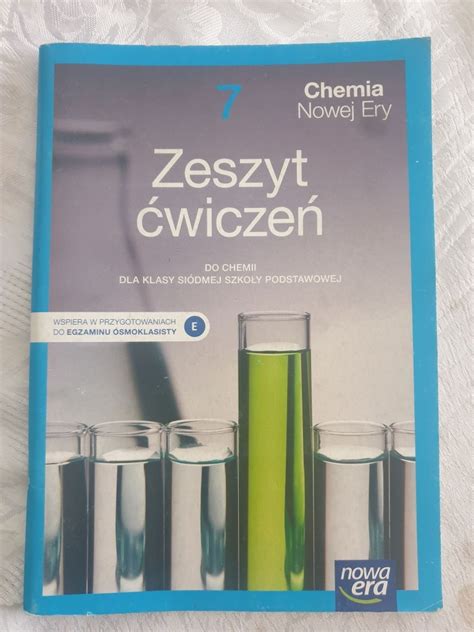 Chemia zeszyt ćwiczeń klasa 7 Warszawa Kup teraz na Allegro Lokalnie