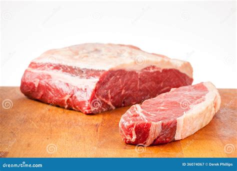 Sirloin Steak And Joint Stock Image Image Of Butchery 36074067