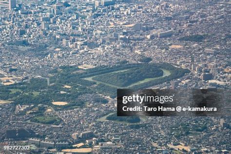 Daisen Kofun In Sakai City In Osaka Prefecture In Japan Daytime Aerial ...