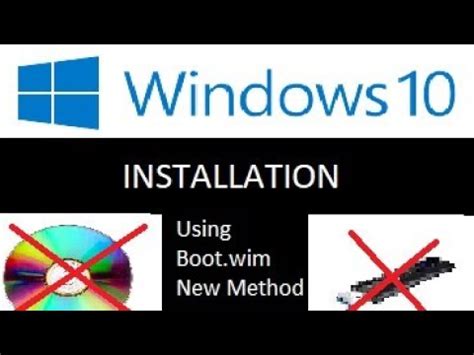 How To Install Windows 10 Without USB And CD New Method YouTube