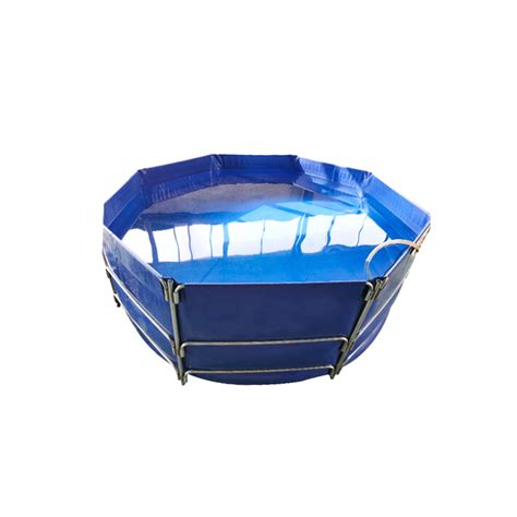 Collapsible Aquaculture Pvc Tarpaulin Fish Pond Tank Pvc Pool And Pvc