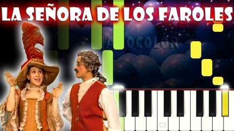 La Señora De Los Faroles Piano Cover Tutorial Karaoke YouTube