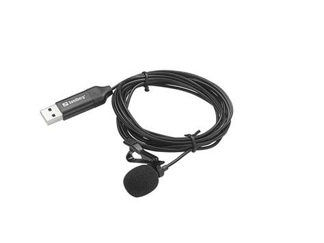 Sandberg Streamer USB Clip Microphone 126 40 Sandberg A S