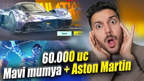 Uc Ye Mavi Mumya Ve Aston Martin Araba Denedik Pubg Mobile