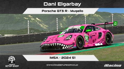 Iracing S Porsche Gt R Imsa Mugello Dani Youtube