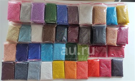 Бисер много разных цветов — купить в Красноярске. Состояние: Новое ...