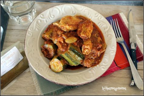 Keskonmangemaman Tajine Express De Poulet Au Ras El Hanout Jaune