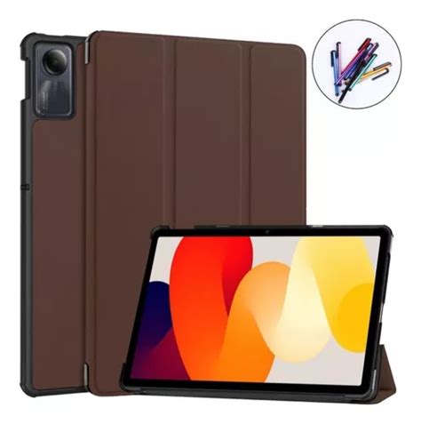 Capa Smart Para Tablet Redmi Pad Se Polegadas Cor Marrom