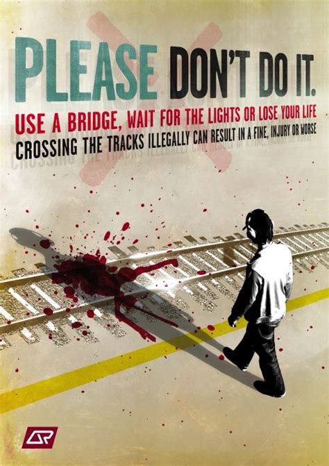 46 Best Railway Safety Posters Images On Pinterest Safety Posters