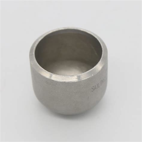 Seamless Stainless Steel Pipe Fitting Cap, China Manufacturers ...