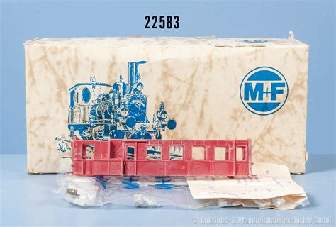 M F H0 011 motorisierter Guss Kunststoffbausatz für Dampftriebwagen