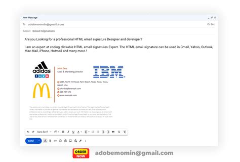 Email Signature - A GIF Animated HTML Email Signature... | Facebook