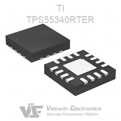 TPS55340RTER TI Power ICs Veswin Electronics