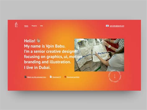 Designer Portfolio designs, themes, templates and downloadable graphic ...