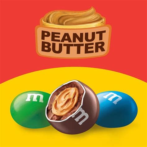 Mandms Peanut Butter Milk Chocolate Candy Sharing Size Bag Hy Vee