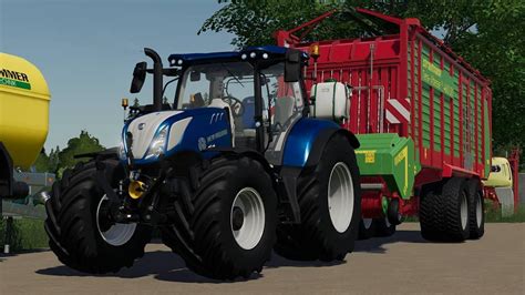 Mod New Holland T6 Series V1000 Farming Simulator 22 Mod Ls22 Mod