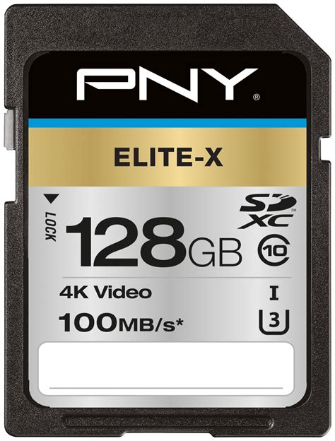 Pny Elite X Sdxc Minnekort Gb Elkj P Elkj P